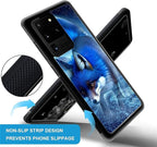 for Samsung Galaxy S20 Ultra Case, Snowy Mountain Fox Lake Pattern Graphic - Image 3