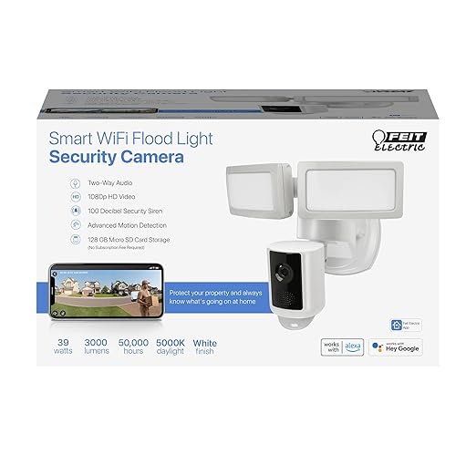 Feit Electric SEC3000/CAM/WIFI Outdoor LED Smart Security Camera - Image 2