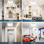 Rechargeable Motion Sensor Ceiling Light, Rechargeable Battery Operated Closet - Image 6