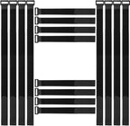 Reusable Fastening Straps Straps, 16 Pack inch Hook And Loop Straps, Cable by Commoditydisplay