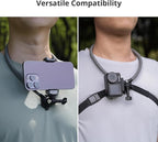 PGYTECH CapLock Quick Release Action Camera Neck Mount, Large Size Adjustable - Image 7