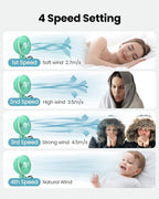 Gaiatop Oscillating Baby Stroller Fan - Image 5