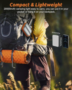 Eventek LED Camping Lantern Rechargeable, 20000mAh Portable Camping Lights up - Image 7
