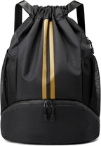 JELUTAR Drawstring Backpack Gym Bag by JELUTAR