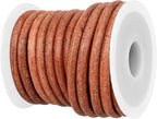 GENIQUE Real/Genuine Round Leather String Cord by GENIQUE