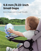 Gaiatop Portable Clip on Fan Battery Operated, Small Powerful 3 Speed Quiet - Image 3