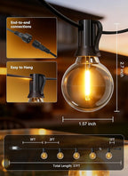 Brightown 37Ft Outdoor String Lights - Image 8