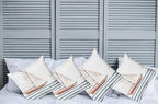 Ambesonne Nautical Throw Pillow Cushion Case Pack of 4, Let Your Dreams Sail - Image 2