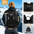 OLEMA Hiking Backpack, 25L Lightweight Travel Backpacks, Camping Daypack - Image 5