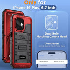 Mitywah Waterproof Case for iPhone 16 Plus, Shockproof Heavy Duty Case - Image 2