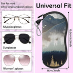 Glasses Case Sunglasses Eyeglass Soft Case Zipper Light Neoprene Pouch - Image 2