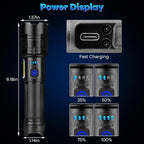 Rechargeable Flashlights 90, 000 High Lumens - Image 6