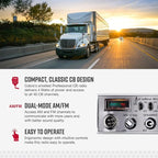 Cobra 25 LTD AM/FM Professional CB Radio – Compact, - Image 3