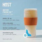 Host FREEZE Beer Glasses, Frozen Brew Mugs, Freezable Pint Glass Set, Insulated - Image 2