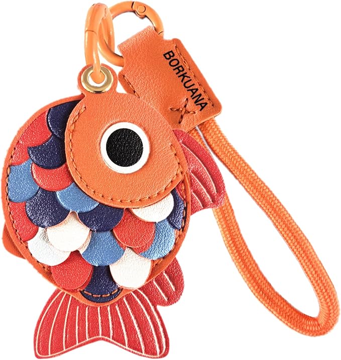 Leather Keychain Holder Case Compatible by ZOUITY