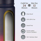 mininoo 24 oz Insulated Water Bottle - Image 3