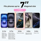 ProCase 2 Pack Floating Waterproof Phone Pouch IPX8, Universal Dry Bag Fits - Image 5