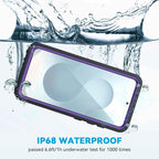 Lanhiem for Samsung Galaxy S25+ Plus Case, IP68 Waterproof Dustproof Case - Image 2