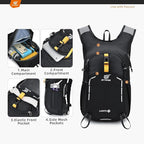 SKYSPER Small Hiking Backpack - 25L Travel Daypack Lightweight Bag Water - Image 2