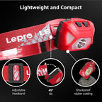 Lepro 320015 Battery Powered Headlamp - Image 5