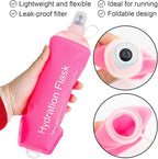 WILDREEDS 500ml Soft Flask, TPU Collapsible Soft Water Bottle - Image 2