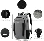 MAXTOP Travel Laptop Backpack Business Anti-theft Backpacks Water Resistant - Image 4
