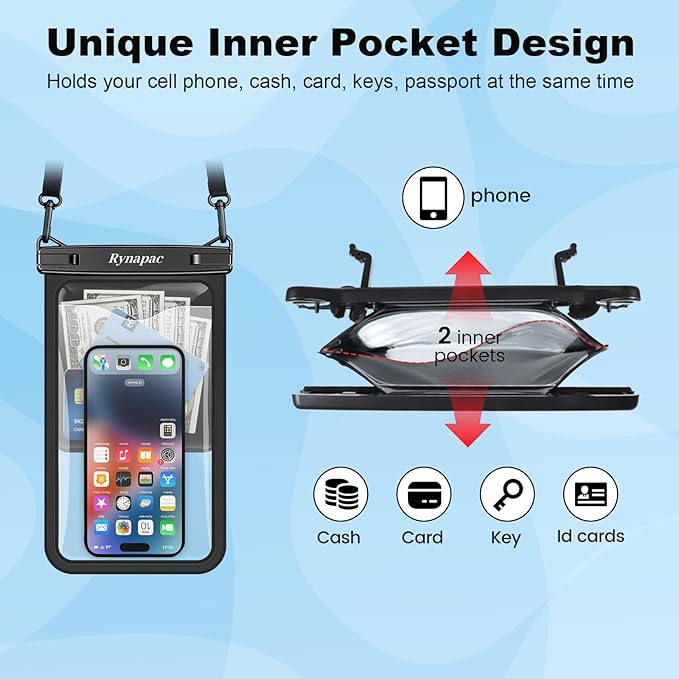 Rynapac Large Waterproof Phone Pouch - Image 5