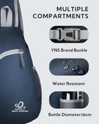 WATERFLY Crossbody Sling Bag Small Water Resistant Backpack Lightweight - Image 2