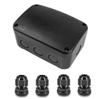 Weatherproof Junction Box, Nineleaf IP66 Waterproof Electrical Project Boxes by NineLeaf