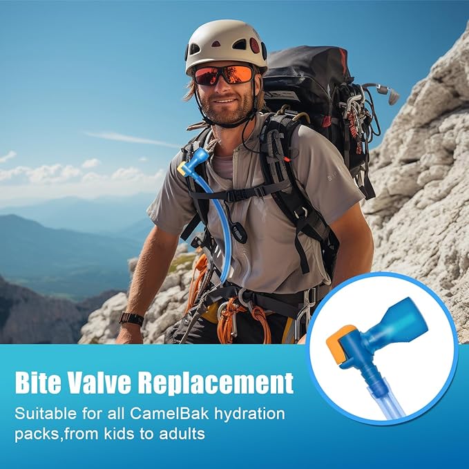 Big Bite Valve Replacement Mouthpiece Water Hydration Bladder Valve 4 Pack - Image 4