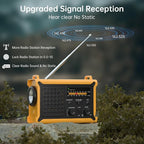 NOAA Weather Radio-12000mAh/44400mWh AM/FM Emergency Portable Radio - Image 2