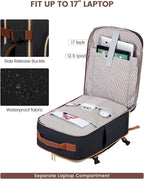 LOVEVOOK 40L Travel Backpack for Women & Men, Airline Approved Carry On Luggage - Image 8