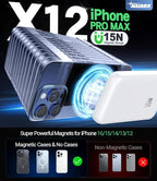 Portable Charger for Magsafe Power Bank - 10000mAh Magnetic Phone Charger - Image 3