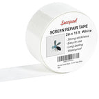 Secopad White Window Screen Repair Tape, 2 in X 15 FT Screen Repair Kit by Secopad