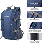 NODLAND Lightweight Backpack Travel 40L Foldable Water-Resistant Daypack - Image 4