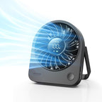 Aecooly Mini Portable USB Desk Fan, Small Enough to Hold 4.2 in Mighty Desktop by Aecooly