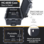 Lykus HC-6030 Large Waterproof Hard Case - Image 3