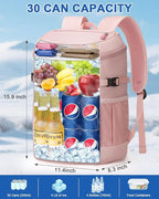 Pritent Cooler Backpack for Men Women Insulated Waterproof Backpack Cooler Leak - Image 5