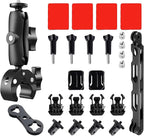 Reflex Camera 23 in 1 Motorcycle Action Camera Accessories Kit Compatible by ReflexCamera