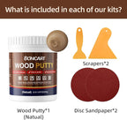 Boncart Wood Filler, Wood Putty, Wood Filler Paintable, Wood Repair Putty - Image 6