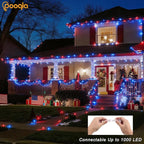 Pooqla 200 LED 66 FT 4th of July Decorations Lights, Outdoor Independence Day - Image 5