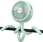 AMACOOL Battery Operated Stroller Fan, Baby Travel Essentials by AMACOOL