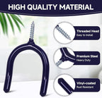 16 Pack Garage Storage System Steel U Hooks - Image 4