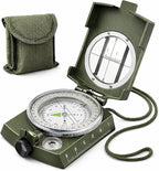 Military Lensatic Compass, Hiking Compass by Unknown
