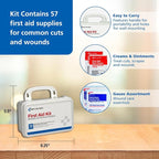 First Aid Only 6060 All-Purpose 10-Person Emergency First Aid Kit - Image 6