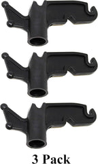 JSP Manufacturing Multi-Purpose Plastic Utility Hook Screw On Pole Attachment - Image 2