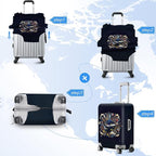 ANNA QUEEN Travel Globe Airplane Luggage Cover -Stretchable Airplane Suitcase - Image 6