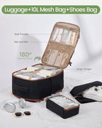 LOVEVOOK 40L Travel Backpack for Women & Men, Airline Approved Carry On Backpack - Image 3
