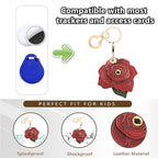 BORKUANA Leather Keychain Holder Case Compatible - Image 4