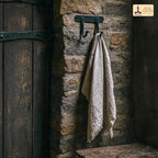 "Mystic Colonial Medieval Hand-Forged Iron Double Wall Hooks 1 Pc | Rustic - Image 6